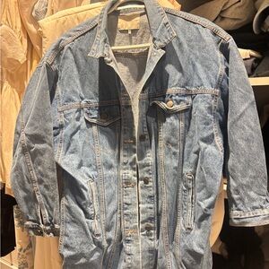 OAK + FORT Light Blue Denim Jacket